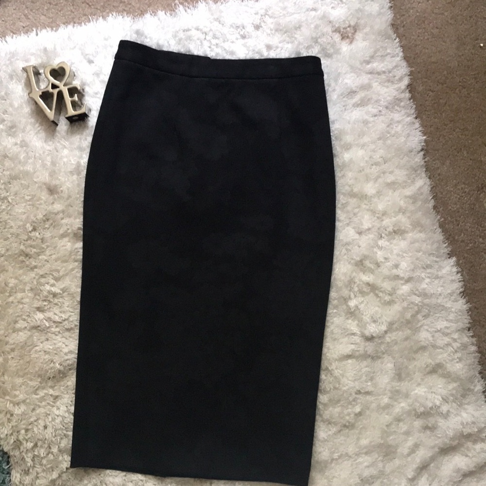 1st State Midi Skirt with Floral Motif